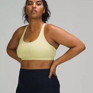 lululemon Energy Bra Medium Support, B–D Cups, Dew Green, 4
